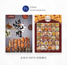 烧烤价目表