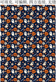 万圣节图案 怪兽眼睛 