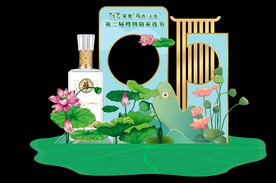 荷花美陈  荷花造型 荷韵造型