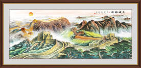 长城山水装饰画
