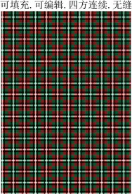圣诞节格纹  格子面料