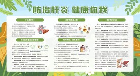 预防防治肝炎知识科普