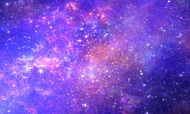 紫色星空背景吊顶天顶