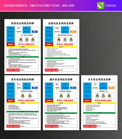 安全风险告知卡
