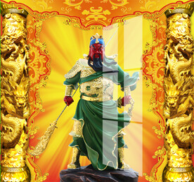关公神像 