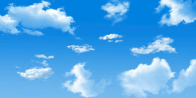 蓝天白云