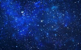 蓝色宇宙星空背景