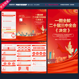 二十届三中全会决定三折页