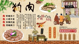狗肉背景墙