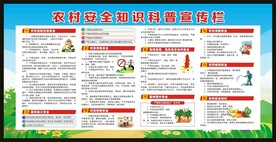 农村安全生产知识宣传栏