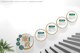 廉政楼梯文化墙