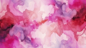 红色水彩水墨背景