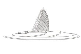 四川成都地标大熊猫基地笋子塔