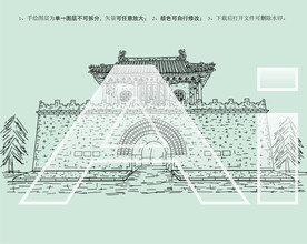 蓟州古城渔阳鼓楼