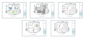 三室两厅平面图