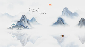 新中式水墨装饰画