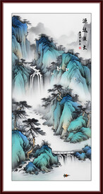 山水风景画国画