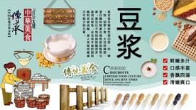 豆浆背景墙