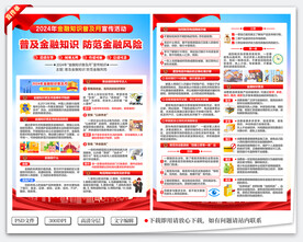金融知识宣传单