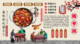 辣子鸡背景墙