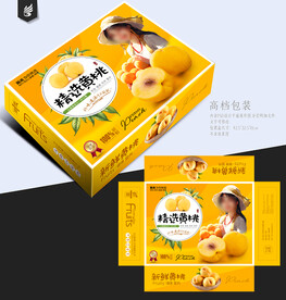 黄桃包装盒