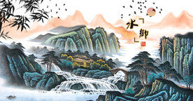 山水画