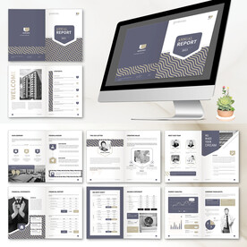 品牌画册InDesign设计模