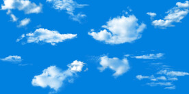 蓝天白云