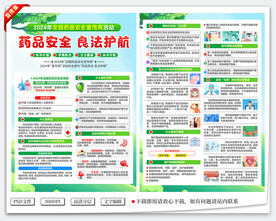 药品安全宣传周宣传单