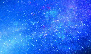 蓝色宇宙星空背景