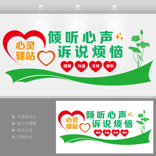 心理咨询室文化墙