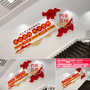 档案管理文化墙