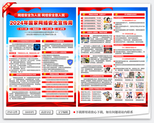 2024网络安全宣传周宣传单