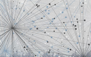 现代简约几何线条背景墙