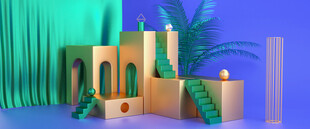 电商C4Dbanner设计素材