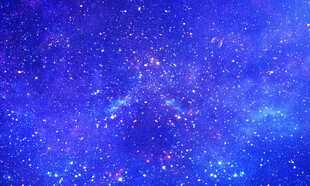 蓝色星空背景图