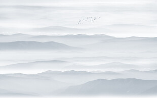 水墨意境山水画