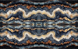 蓝色大理石石纹