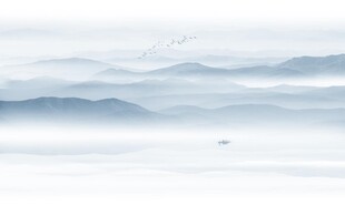 山水背景图