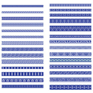 民族花纹图案边框