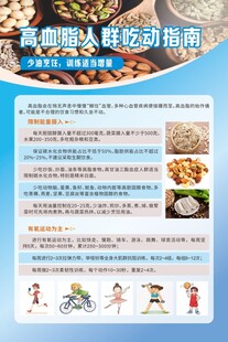 高血脂人群吃动指南