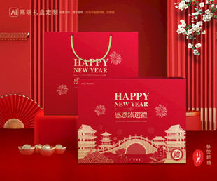 年货包装 新年礼盒