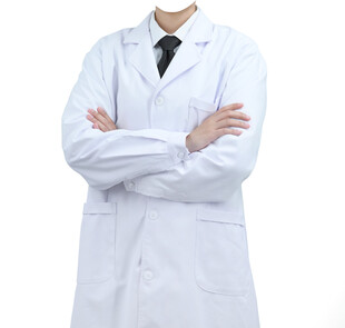 女医生白大褂形象照衣服素材