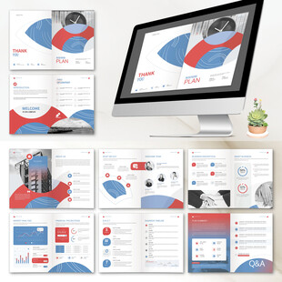 公司画册ID设计模板