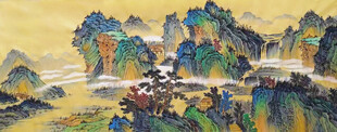 书房客厅山水画