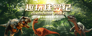 恐龙乐园背景墙