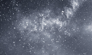 浩瀚灰色宇宙星空背景墙