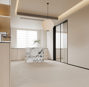 餐厅直播背景墙