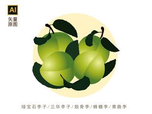 青脆李素材