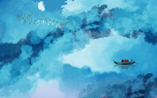 水墨意境抽象画